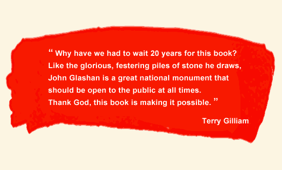 Book cover quote - John Glashan's World